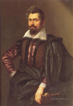 Portrait de Gaspard Schoppius Baroque Peter Paul Rubens Peinture à l'huile